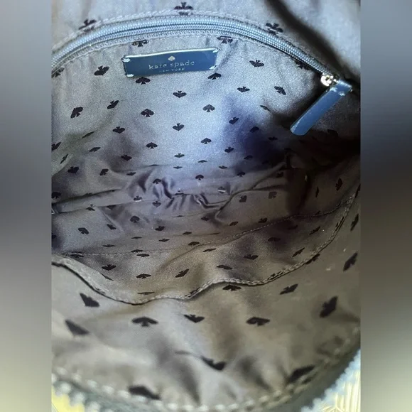 Kate Spade Jae Garden Vine Flat Crossbody Floral Nylon Bag - Picture 3 of 11